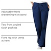 image:imageCherokee WW Originals Scrub Pants for Women Flare Leg 3 PocketsNavy