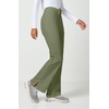 image:imageCherokee WW Originals Scrub Pants for Women Flare Leg 3 PocketsOlive