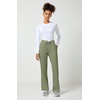 image:imageCherokee WW Originals Scrub Pants for Women Flare Leg 3 PocketsOlive