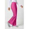 image:imageCherokee WW Originals Scrub Pants for Women Flare Leg 3 PocketsShocking Pink