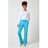image:imageCherokee WW Originals Scrub Pants for Women Flare Leg 3 PocketsTurquoise