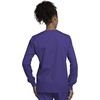 image:imageCherokee WW Originals Scrubs Jacket for Women Snap Front 3 PocketsGrape