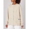 image:imageCherokee WW Originals Scrubs Jacket for Women Snap Front 3 PocketsKhaki