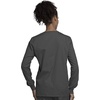 image:imageCherokee WW Originals Scrubs Jacket for Women Snap Front 3 PocketsPewter