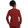 image:imageCherokee WW Originals Scrubs Jacket for Women Snap Front 3 PocketsRed