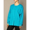 image:imageCherokee WW Originals Scrubs Jacket for Women Snap Front 3 PocketsTeal Blue