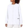 image:imageCherokee WW Originals Scrubs Jacket for Women Snap Front 3 PocketsWhite