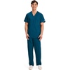 image:imageCherokee WW Originals Scrubs for Women and Men Unisex VNeck Scrub TopCaribbean Blue