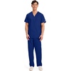 image:imageCherokee WW Originals Scrubs for Women and Men Unisex VNeck Scrub TopGalaxy Blue