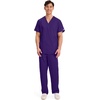 image:imageCherokee WW Originals Scrubs for Women and Men Unisex VNeck Scrub TopGrape