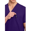 image:imageCherokee WW Originals Scrubs for Women and Men Unisex VNeck Scrub TopGrape