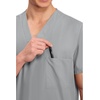 image:imageCherokee WW Originals Scrubs for Women and Men Unisex VNeck Scrub TopGrey