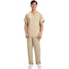 image:imageCherokee WW Originals Scrubs for Women and Men Unisex VNeck Scrub TopKhaki