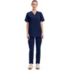 image:imageCherokee WW Originals Scrubs for Women and Men Unisex VNeck Scrub TopNavy