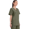 image:imageCherokee WW Originals Scrubs for Women and Men Unisex VNeck Scrub TopOlive