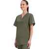 image:imageCherokee WW Originals Scrubs for Women and Men Unisex VNeck Scrub TopOlive