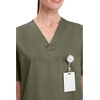 image:imageCherokee WW Originals Scrubs for Women and Men Unisex VNeck Scrub TopOlive