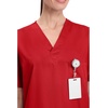 image:imageCherokee WW Originals Scrubs for Women and Men Unisex VNeck Scrub TopRed