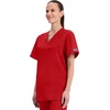 image:imageCherokee WW Originals Scrubs for Women and Men Unisex VNeck Scrub TopRed