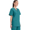 image:imageCherokee WW Originals Scrubs for Women and Men Unisex VNeck Scrub TopTeal Blue