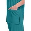 image:imageCherokee WW Originals Scrubs for Women and Men Unisex VNeck Scrub TopTeal Blue