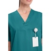 image:imageCherokee WW Originals Scrubs for Women and Men Unisex VNeck Scrub TopTeal Blue