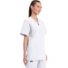 image:imageCherokee WW Originals Scrubs for Women and Men Unisex VNeck Scrub TopWhite