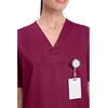 image:imageCherokee WW Originals Scrubs for Women and Men Unisex VNeck Scrub TopWine