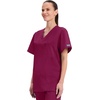 image:imageCherokee WW Originals Scrubs for Women and Men Unisex VNeck Scrub TopWine