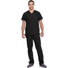 image:imageCherokee WW Originals Unisex Scrub Sets VNeck Top amp Drawstring PantBlack