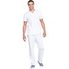 image:imageCherokee WW Originals Unisex Scrub Sets VNeck Top amp Drawstring PantWhite