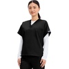 image:imageCherokee WW Originals Unisex Scrubs for Women amp Men VNeck Scrub TopBlack