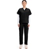 image:imageCherokee WW Originals Unisex Scrubs for Women amp Men VNeck Scrub TopBlack