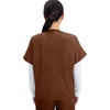 image:imageCherokee WW Originals Unisex Scrubs for Women amp Men VNeck Scrub TopChocolate