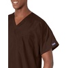 image:imageCherokee WW Originals Unisex Scrubs for Women amp Men VNeck Scrub TopChocolate