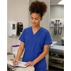 image:imageCherokee WW Originals Unisex Scrubs for Women amp Men VNeck Scrub TopGalaxy Blue