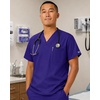 image:imageCherokee WW Originals Unisex Scrubs for Women amp Men VNeck Scrub TopGrape