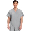 image:imageCherokee WW Originals Unisex Scrubs for Women amp Men VNeck Scrub TopGrey