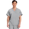 image:imageCherokee WW Originals Unisex Scrubs for Women amp Men VNeck Scrub TopGrey