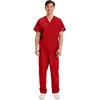 image:imageCherokee WW Originals Unisex Scrubs for Women amp Men VNeck Scrub TopRed