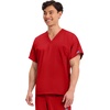 image:imageCherokee WW Originals Unisex Scrubs for Women amp Men VNeck Scrub TopRed