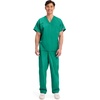 image:imageCherokee WW Originals Unisex Scrubs for Women amp Men VNeck Scrub TopSurgical Green