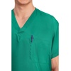 image:imageCherokee WW Originals Unisex Scrubs for Women amp Men VNeck Scrub TopSurgical Green