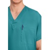 image:imageCherokee WW Originals Unisex Scrubs for Women amp Men VNeck Scrub TopTeal Blue