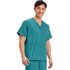 image:imageCherokee WW Originals Unisex Scrubs for Women amp Men VNeck Scrub TopTeal Blue