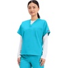 image:imageCherokee WW Originals Unisex Scrubs for Women amp Men VNeck Scrub TopTurquoise