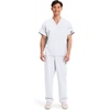 image:imageCherokee WW Originals Unisex Scrubs for Women amp Men VNeck Scrub TopWhite