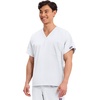 image:imageCherokee WW Originals Unisex Scrubs for Women amp Men VNeck Scrub TopWhite