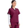 image:imageCherokee WW Originals Unisex Scrubs for Women amp Men VNeck Scrub TopWine