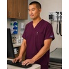 image:imageCherokee WW Originals Unisex Scrubs for Women amp Men VNeck Scrub TopWine